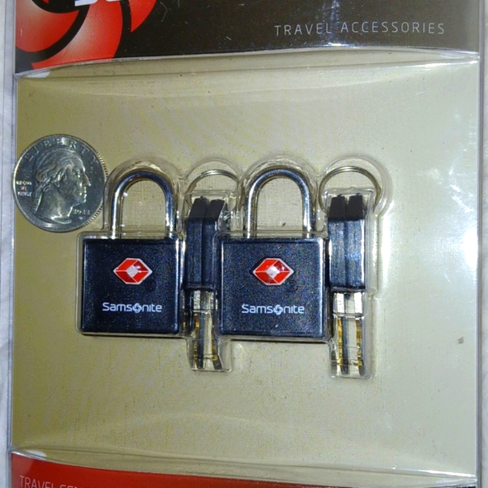 Samsonite Travel SENTRY Key Lock Set - Picture 3 of 9
